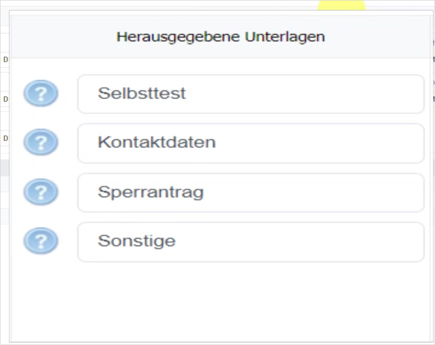Sozialkonzept Unterlagen dokumentieren